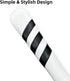 Golf Alignment Stick Cover - Chilxe White Synthetic Leather Headcover for Alignment Stick, Basic Golf Accessories