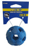 PetSport 2.5" Turbo Kick Soccer Ball Dog Toy, Vanilla Scented Super Durable TPR Rubber for Fetch