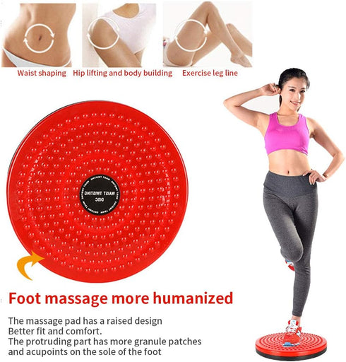 Twisting Waist Disc, Body Shaping Twisting Boards, Waist Aerobic Exercise Fitness Slim Machine, Rotating Board Female