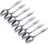 Youngy 8Pcs Bird Parrot Feeder Spoon Stainless Steel Milk Medicine Avoid Asphyxia for