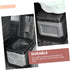 ULTECHNOVO Portable Foldable Toilet Compact Emergency Potty for Car and Outdoor Travel Lightweight Design Easy to Store