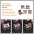 5pcs Pirate Chest Aquarium Decor, Treasure Chest Accessory for Fish Tank Microlandscape