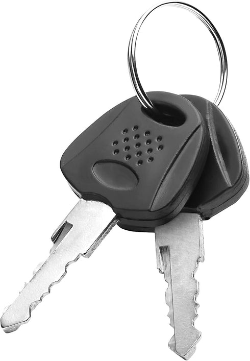 Schwinn Bike Key Lock, Braided Steel Cable, 6 feet x 8mm, 2 Keys Included, Security Level 1