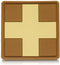 M-Tac Medical Cross PVC Patch - Morale Badge for Med Tactical Military