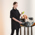Waterproof Dog Grooming Smock for Pet Groomers - Anti-Static Barber Jacket