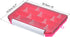 PATIKIL Pink Waterproof Fishing Lure Box, Plastic Tackle Accessory Storage Organizer Container