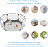 2 1 Amakunft in Small Animal Playpen with Waterproof Pad, Pop-Up Portable Play Yard for Guinea Pigs, Rabbits, Hamsters