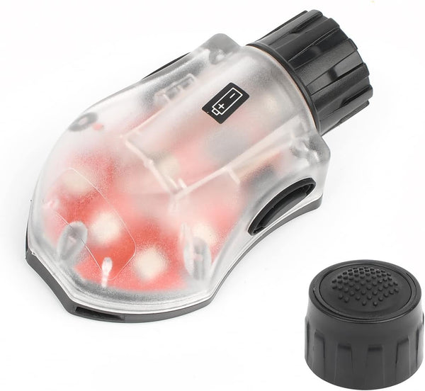 NOBUHIRO Tactical Helmet Light, IR Strobe + 5-Speed Red Strobe Light for Camping Hunting Outdoor Sports