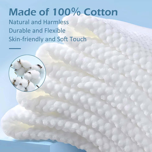 Cozeoa 120 Pack, 100% Compressed Towel Tablets Cotton Disposable Compressed Washcloths, Portable Coin Towels