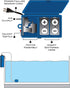 Aquatop BREZA Battery Powered Air Pump with AC Power Failure Sensor for Aquatic Transport