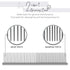 Flexzion Pet Grooming Comb, Stainless Steel Cats Dogs Puppy Medium Animals Hair Fur Trimmer Deshedding Brush Accessory