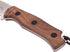Fixed Blade Bushcraft Knife with Sheath, 8CR Full Tang Camping Hunting Knife with Wooden Handle