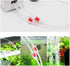 Aquarium Check Valves 16pcs One Way Air Pump Valves Non-Return One Way Air Valves for 3/16 inch Fish Tank Aerator Airline Tubing Accessories Pipe Fitting Clear by BornFeel