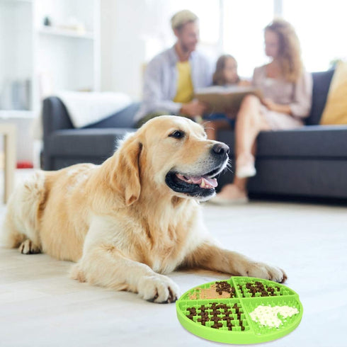 Bangp Licking Mat for Dogs and Cats - Heavy-Duty Puzzle Mat for Boredom Anxiety Reduction, Perfect for Treats
