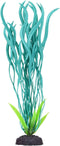 Underwater Treasures Pearl Finish Wave Val - Turquoise - 12"