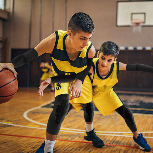 Knee Pads for Kids/Youth (Ages 5-15) - Shield Kneepads for Sports, Ideal for Basketball, Baseball, Football