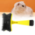 GLOGLOW Pet Grooming Brush - Self Cleaning Slicker Brush for Short and Long Hair, Gently Removes Loose Undercoat
