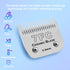2 Pack Detachable Pet Dog Grooming Clipper Ceramic Blades, Compatible with Andis Size-7FC, Oster A5 Wahl KM10 Series