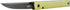 7096YGK CRKT CEO Everyday Carry EDC Pocket Folding Knife with Liner Lock: Stainless Steel Plain Edge Blade