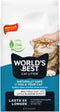 WORLD'S BEST CAT LITTER Multiple Cat Lotus Blossom Scented 15-Pounds - Natural Ingredients, Quick Clumping, Flushable &