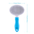 Cat Brush for Shedding, Self Cleaning Slicker Brush, Skin Friendly Grooming Tool for Dogs, Cats, Rabbit Massage