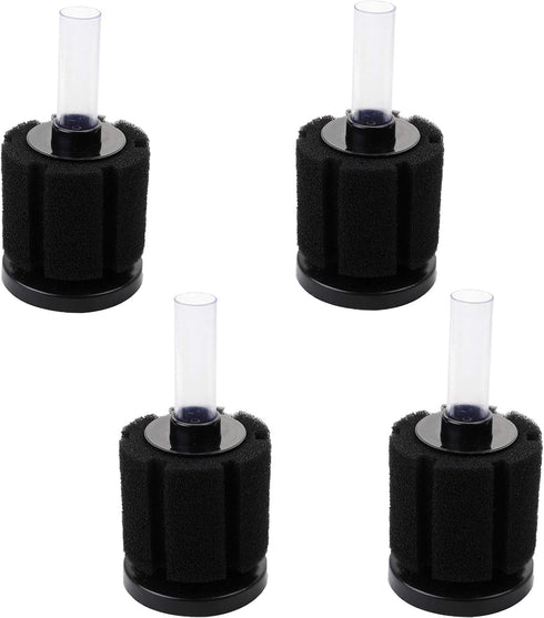 AQUANEAT Aquarium Sponge Filter Breeding Fry Betta Shrimp Nano Fish Tank 4pcs
