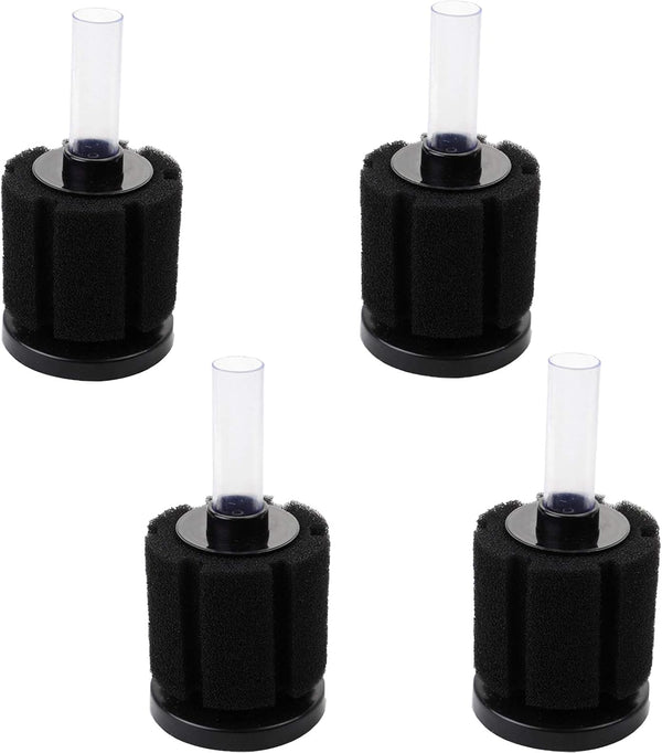 AQUANEAT Aquarium Sponge Filter Breeding Fry Betta Shrimp Nano Fish Tank 4pcs