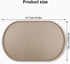 KPWACD Dog Food Mat Anti-Slip Bowl Mats for Food and Water, High-Lips Waterproof Pet Placemat Prevent Messy Spills
