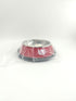 3 PCS SUOXU Stainless Steel Cat Bowls, Non-Skid Base Leak-Proof Feeding Bowls with Cute Cats Painted