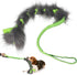 Christmas Dog Tug Toys, Large Chew Toy for Aggressive Chewers, Easy to GRAP, Ideal for Training, Hand Made (Green)