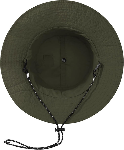 Zando Waterproof Bucket Hat for Men and Women, Packable Rain Hat with UPF 50+ Sun Protection for Outdoor Activities