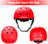 KAMUGO Kids Bike Helmet, Toddler Helmet for Ages 2-8 with Protective Gear Set, Knee Elbow Wrist Pads