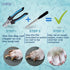 Pet Nail Grooming Tool with Stainless-Steel Nail Clippers and Trimmers, Enhanced Safety for Overcutting Protection