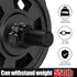 GreenBean 2PCS Olympic Adapter Sleeve 11.8" with Olympic Barbell Clamps, Converts 1" to 2" Weight Plate
