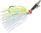 Generic Fishing Lure Jack Hammer Bladed Vibrating Jig # 2 Chartreuse/White 38-02 Multi-Purpose