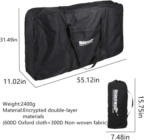 Folding Bike Carry Bag for 26-29 inch MTB Road Bike Transport Case