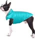 Mogoko Reflective Reversible Dog Winter Coat with Harness/Leash Hole - Waterproof Pet Jacket Warm Vest for Cold Snow