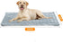 Fulltour 54"x24.8" Dog Car Seat Cover for Back Seat, Non-Slip Pet Bed Mat, Washable Flannel Travel Mat for SUV