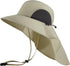 UPF 50+ Foldable Sun Hats, Wide Brim with Large Neck Flap for Men and Women, UV Protection