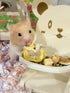 WCDJOMOP Handmade Wooden Hamster Dining High Chair - Small Animal Cage Accessories Habitat Decor House Photo Props