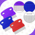 qiangXINGYai 3Pcs Grooming Kit with Handle: Flea Remover Combs for Long Hair Dogs and Cats (Random Color)