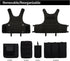 Tactical Airsoft Vest - Adjustable Outdoors CS Game Paintball Vest for Adults