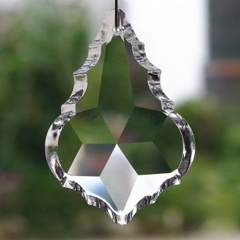 Xinsheinelry 38mm Clear Chandelier Glass Crystals Lamp Prisms Parts Hanging Drops Pendants