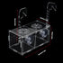 Acrylic Fish Breeding Box for Aquarium - Transparent Hatchery Divider with Suction Cups for Fishes, Shrimp, Guppy (7.2"