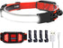 LED Rechargeable Head Lamp, High Lumens 230° Wide Beam Flashlight with Red Taillight for Camping