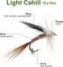 YZD 12pcs Fly Fishing Trout Flies Kit Fly Fishing Lure for Trout Premium Dry Wet Flies Streamer Mayfly Emerger Flys