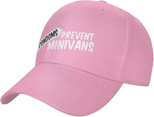 WUTUGY Condoms Prevent Minivans Classic Dad Hat Adjustable Outdoor Baseball Cap Trucker Hats Women Men