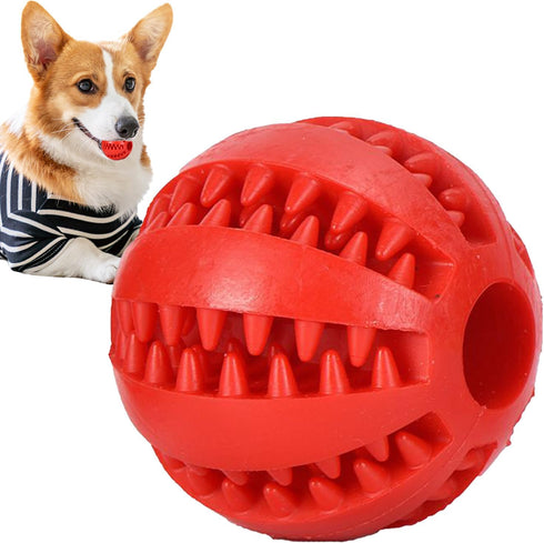 Genrico Dog Treat Dispenser Toy, Treat Dispense Dog Toys | Food Treat Dispenser Ball Puzzle,Puppy Stimulation Toys