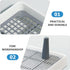 Portable Toilet, Dog Training Pads Pet Toilet Dog Pee Pad Holder Puppies Potty Mesh Grate Pee Holder Portable Litter