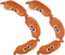Sausage Squeaky Dog Toy for Small & Medium Dogs, Squeaky Plush Chewer,